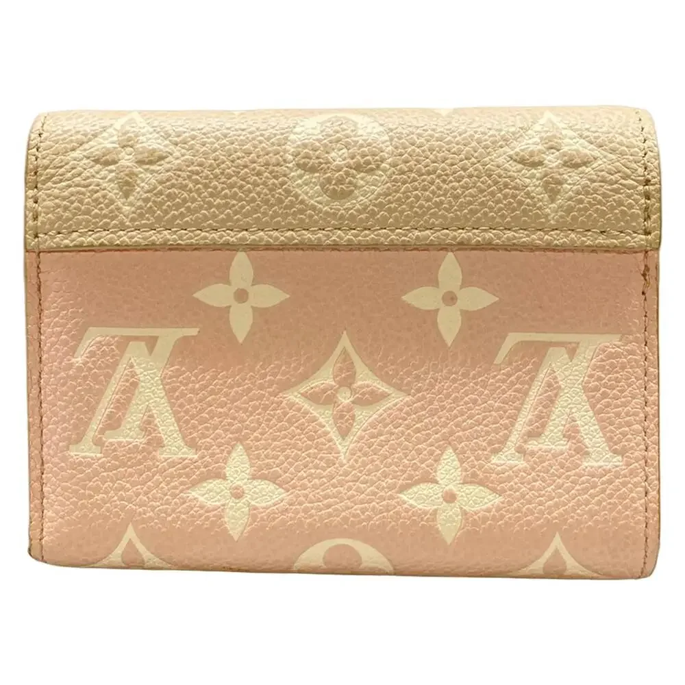 Louis Vuitton Portefeuille Victorine Bicolor Monogram Amplant Trifold Wallet